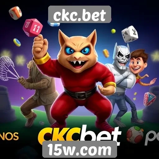 Exploração de jogos disponíveis no site ckc.bet
